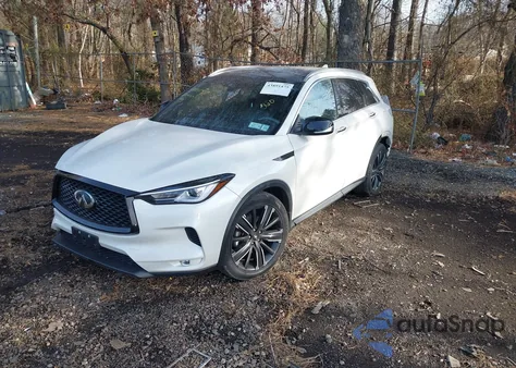 2022 Infiniti Qx50 Luxe Awd from USA, damaged, VIN 3PCAJ5BB1NF108200